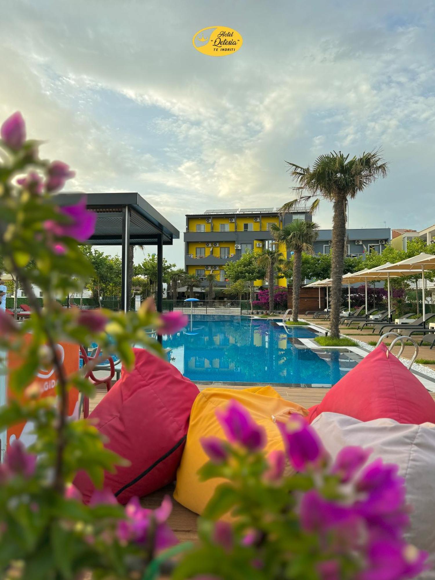 Hotel Qetesia-Te Indriti Velipojë المظهر الخارجي الصورة